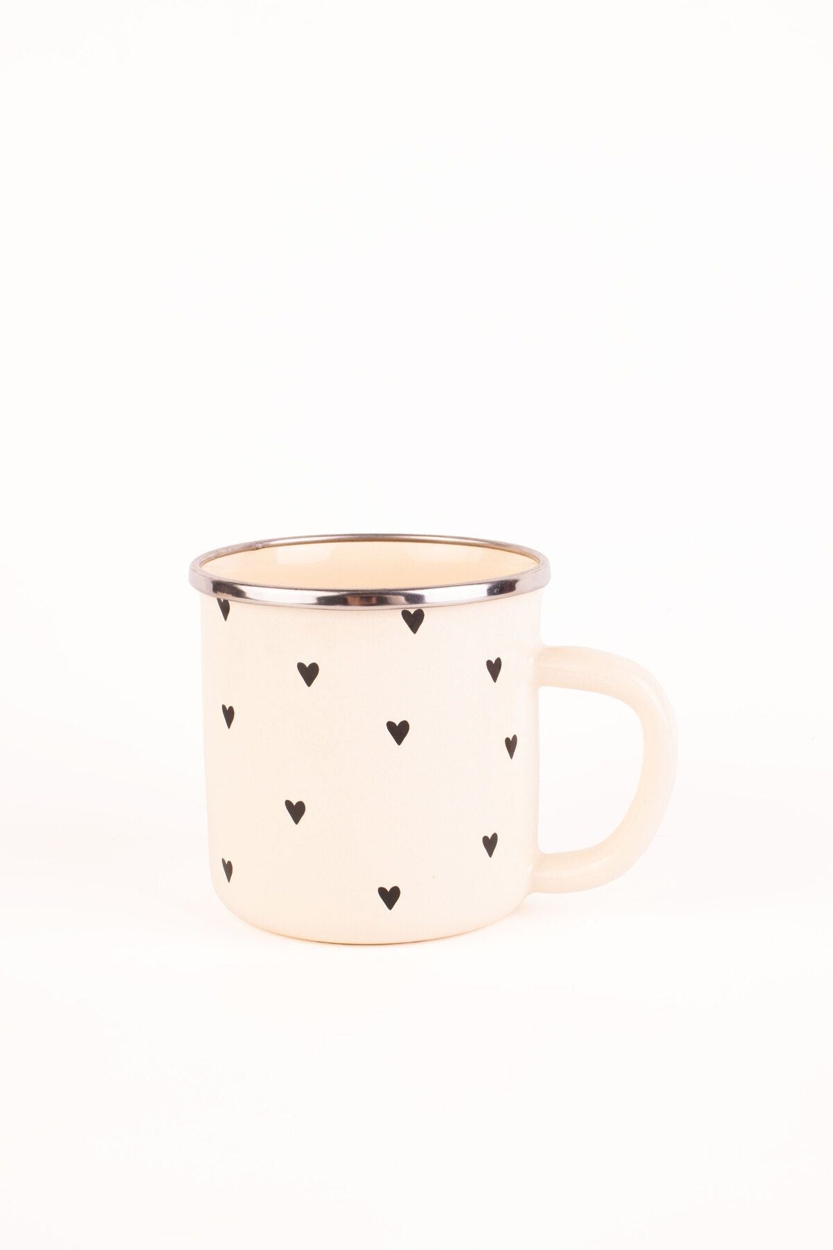 Black Cupid Emaye Kupa