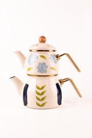 Bloom Emaye Çaydanlık