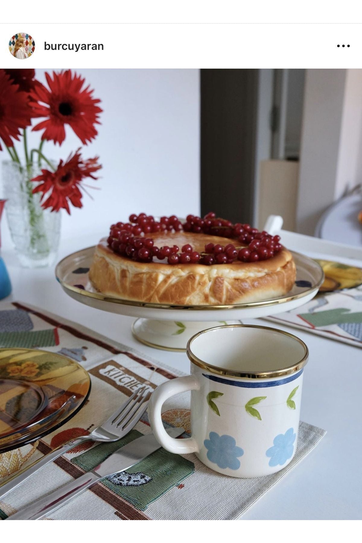 Bloom Kek Pasta Sunum Standı Genişlik 29 cm / Yükseklik 8 cm