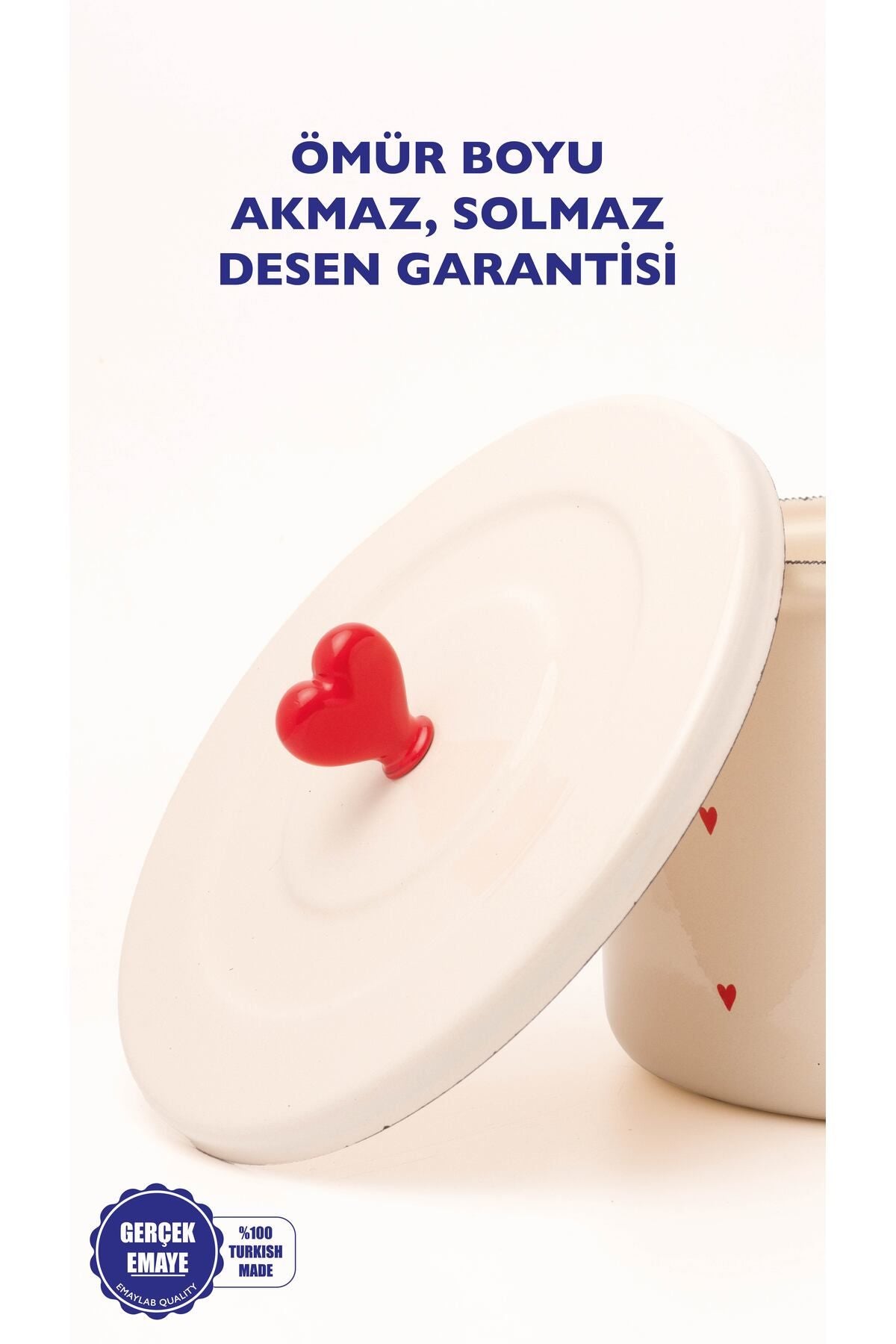 Cupid 20 Cm Emaye Tencere (3 LİTRE)