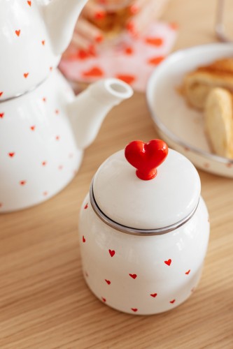 Cupid Emaye Baharatlık/Kavanoz 1 adet