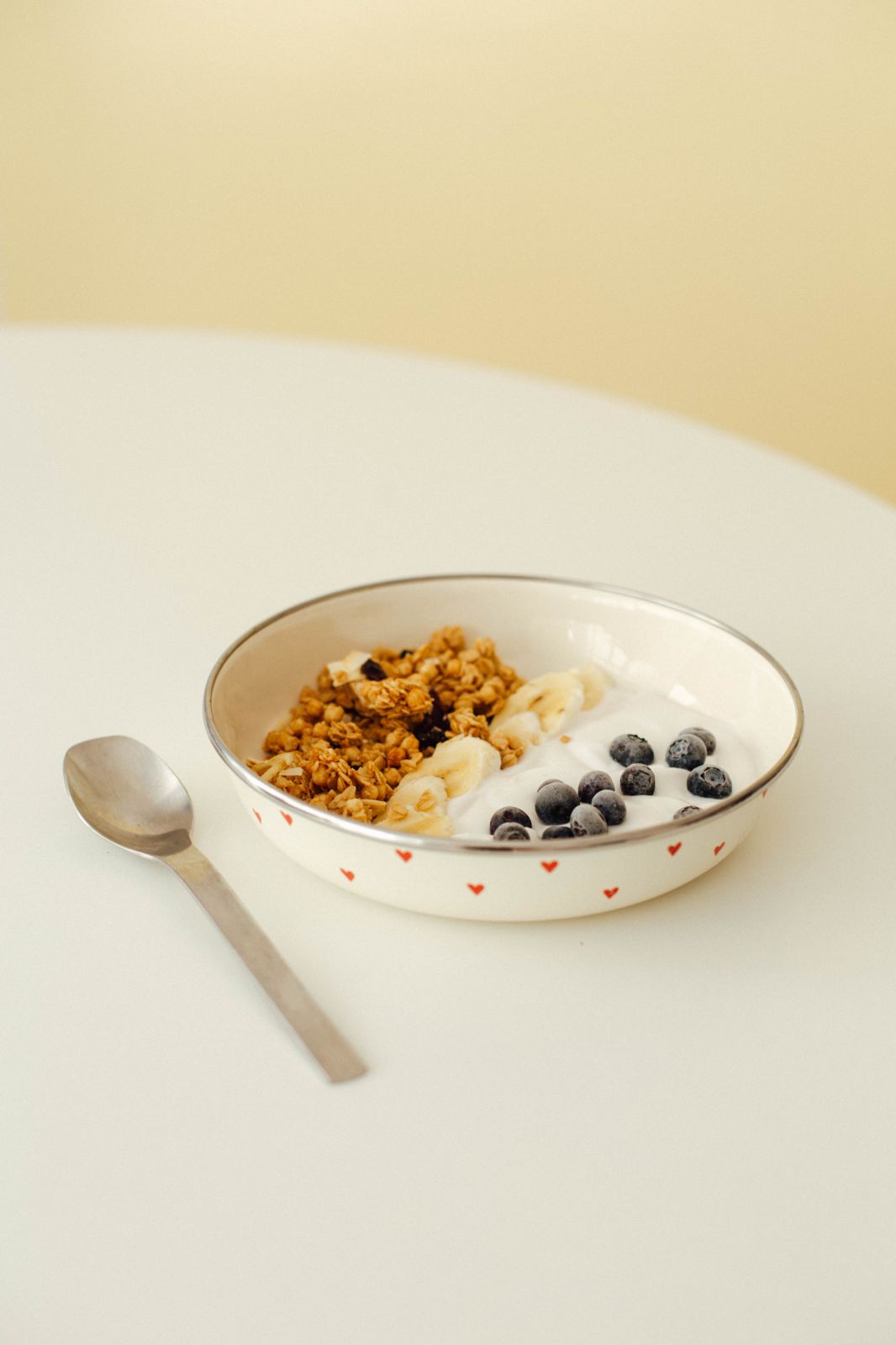 Cupid Emaye Bowl Tabağı - Bowl Kase - Salata Kasesi - Sunum Kasesi 21cm