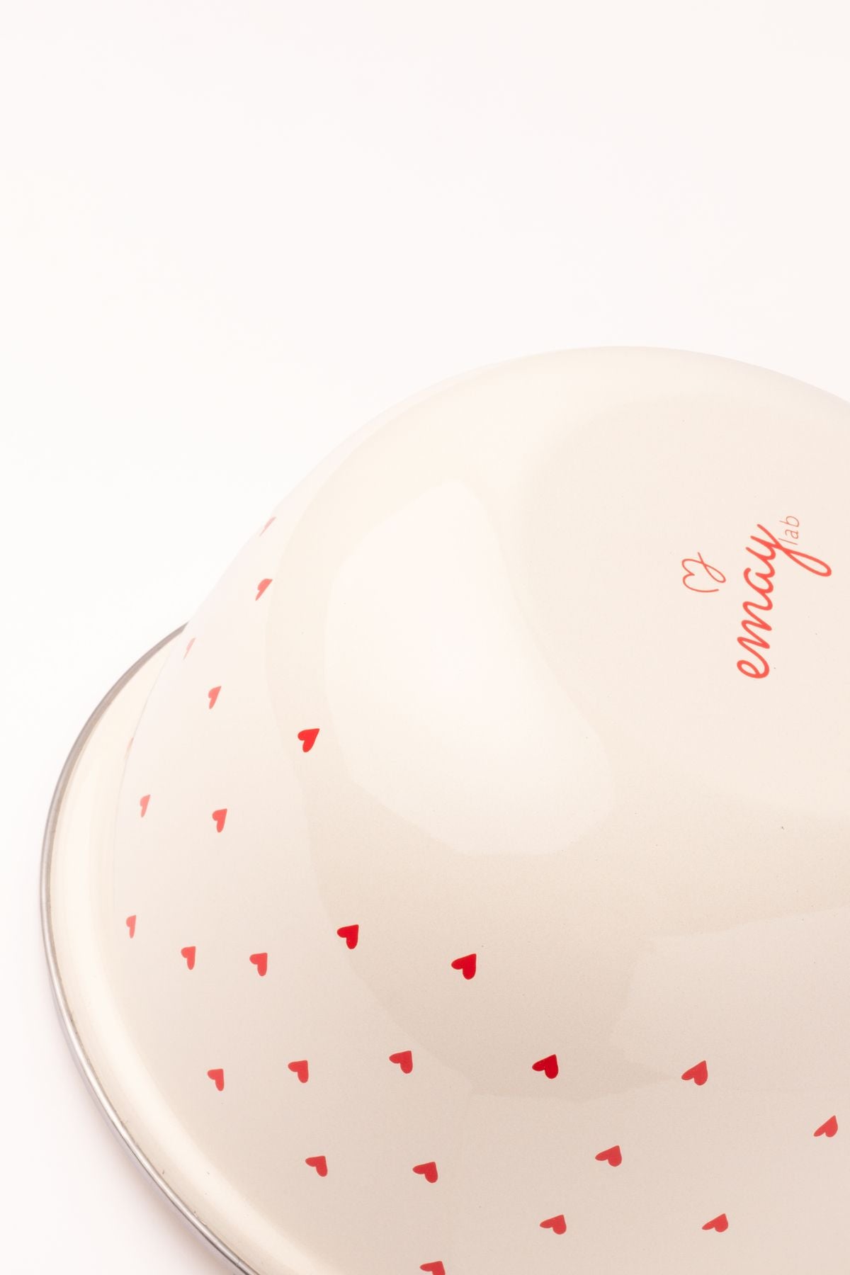 Cupid Emaye Karıştırma Ve Salata Kabı 24cm 4 Litre (OCAĞA DA KOYULABİLİR)