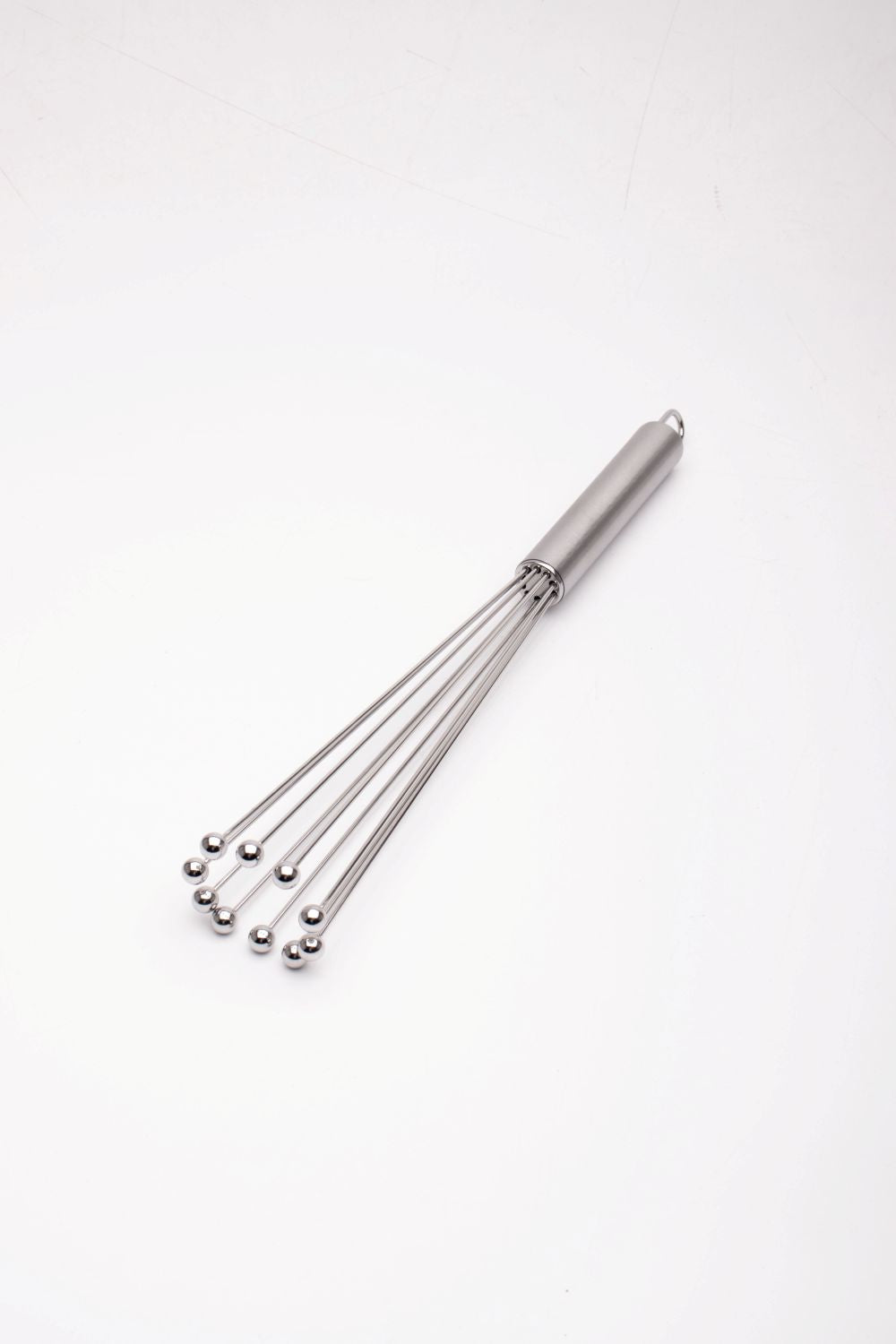 Emaylab Ayarlanabilir Paslanmaz Çelik Metal Boncuk Top Uçlu Sos Karıştırıcı ve Yumurta Çırpıcı