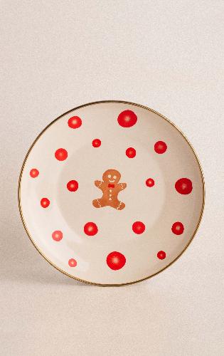 Merry Emaye Pasta/sunum Tabağı 21cm