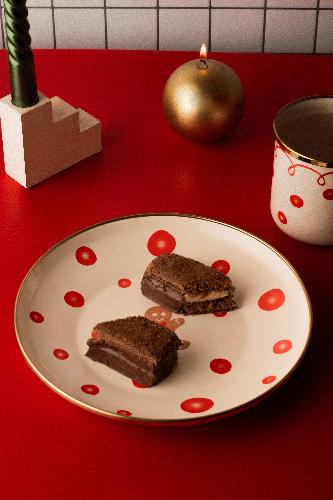 Merry Emaye Pasta/sunum Tabağı 21cm