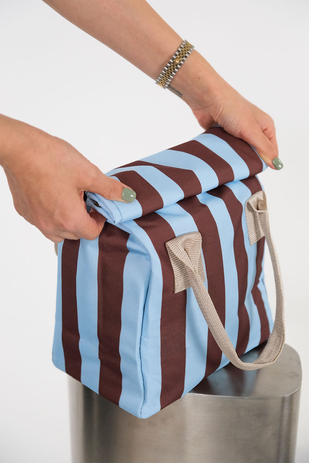 EmaylabxPeppythings Berry Termal Yemek Taşıma Çantası – Isı Yalıtımlı, Su Geçirmez Beslenme Çantası