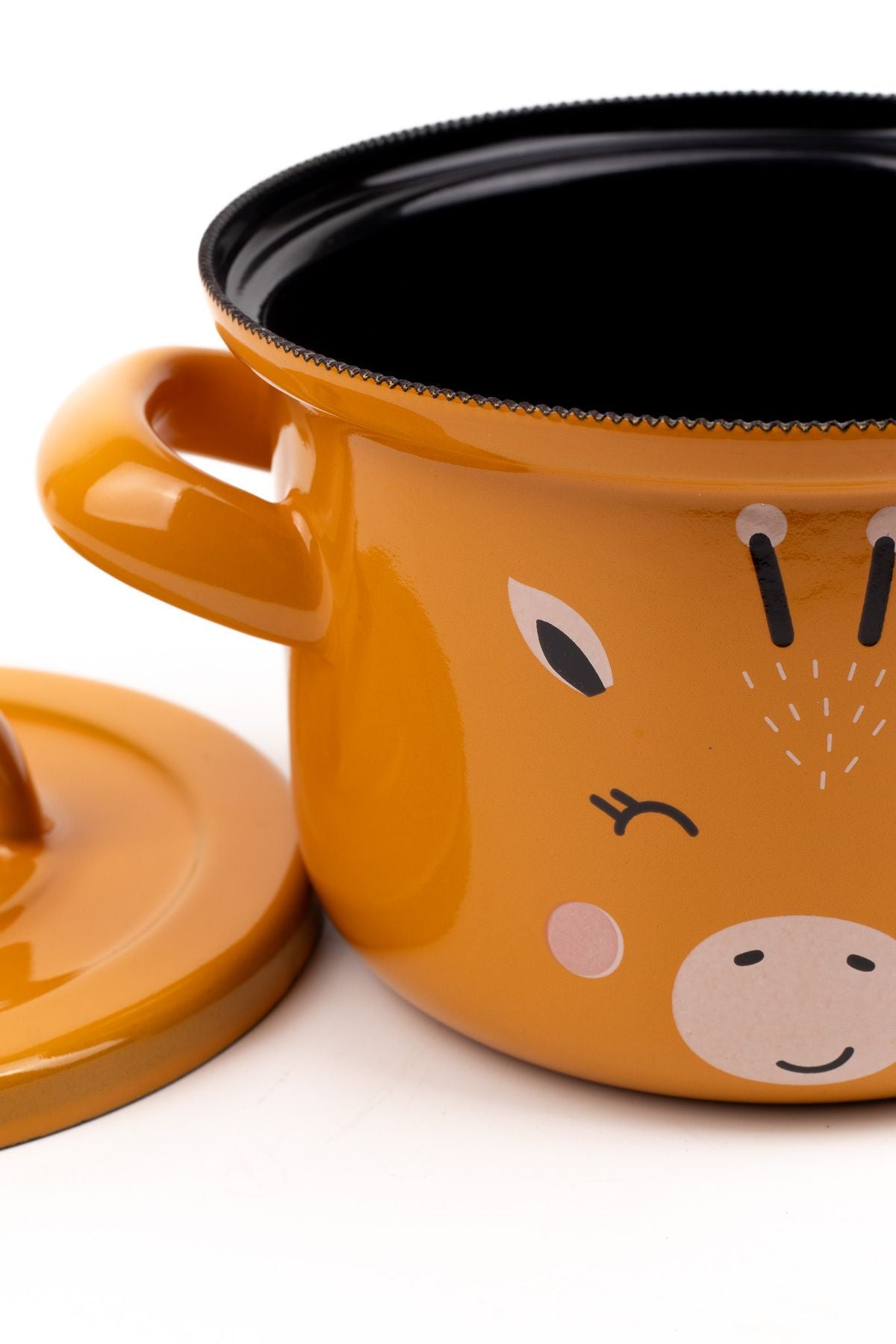 Little Giraffe Emaye Mini Bebek Tenceresi 12cm (850 ML)