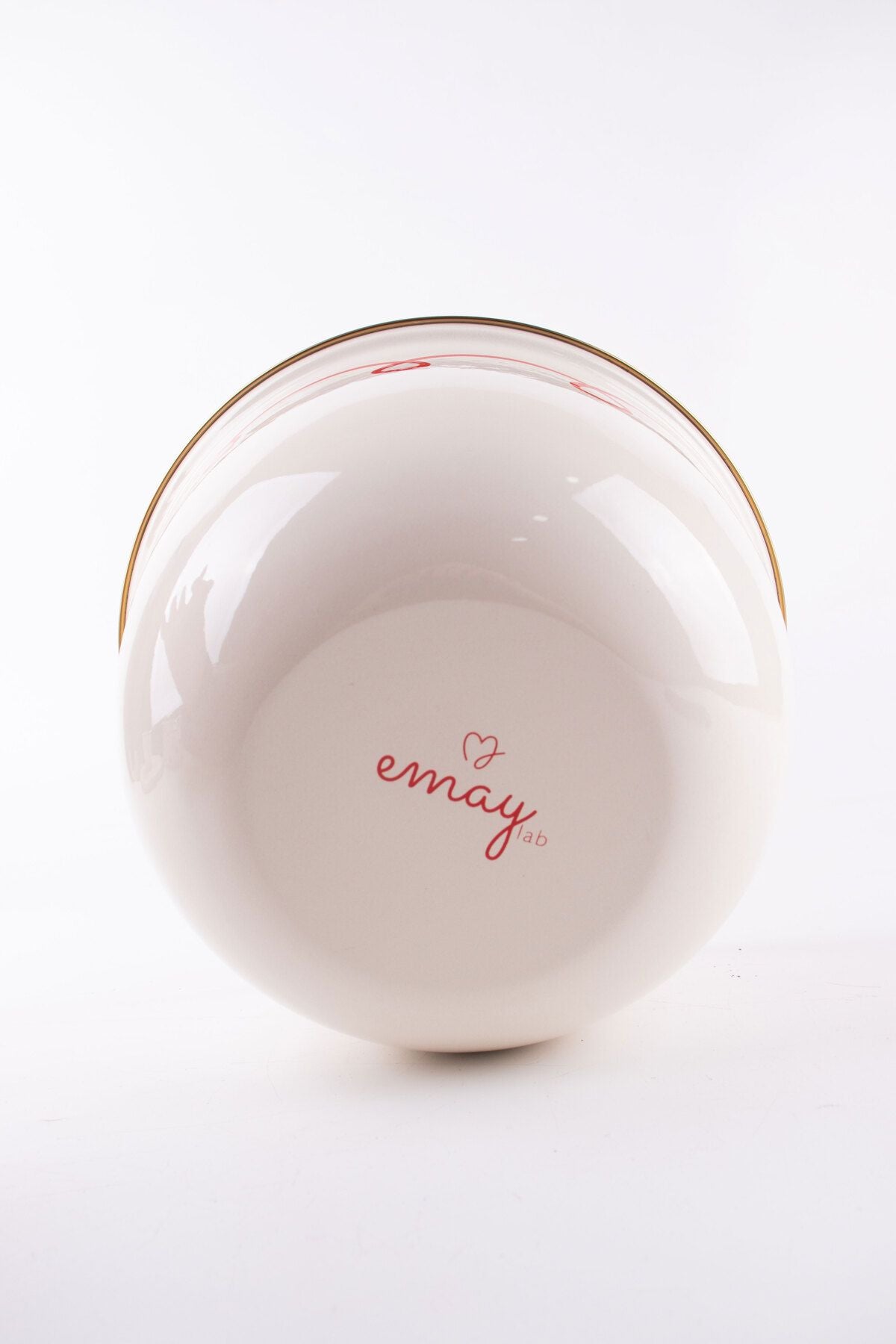 Merry Yılbaşı Özel Emaye Karıştırma Kabı- 24cm 4 Litre