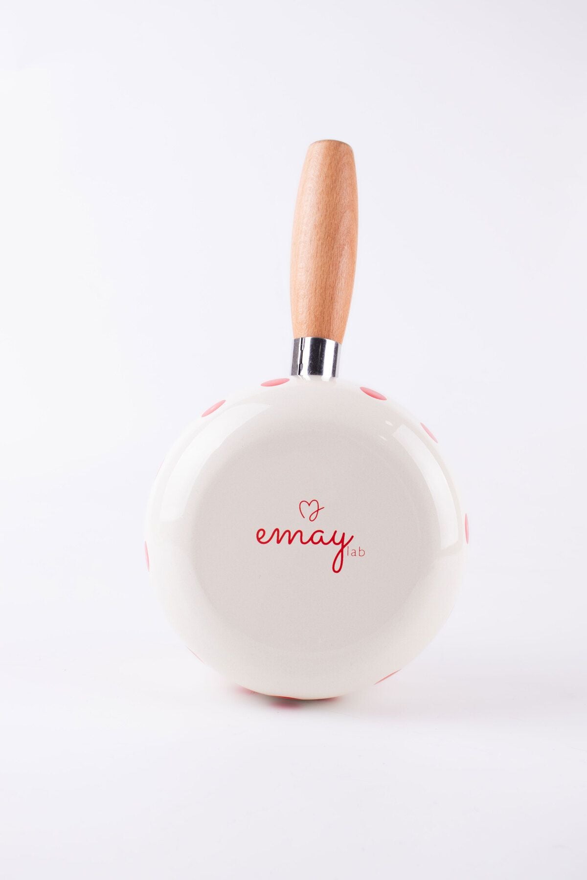 Merry Yılbaşı Özel Emaye Tava 16cm (1,3 Litre)