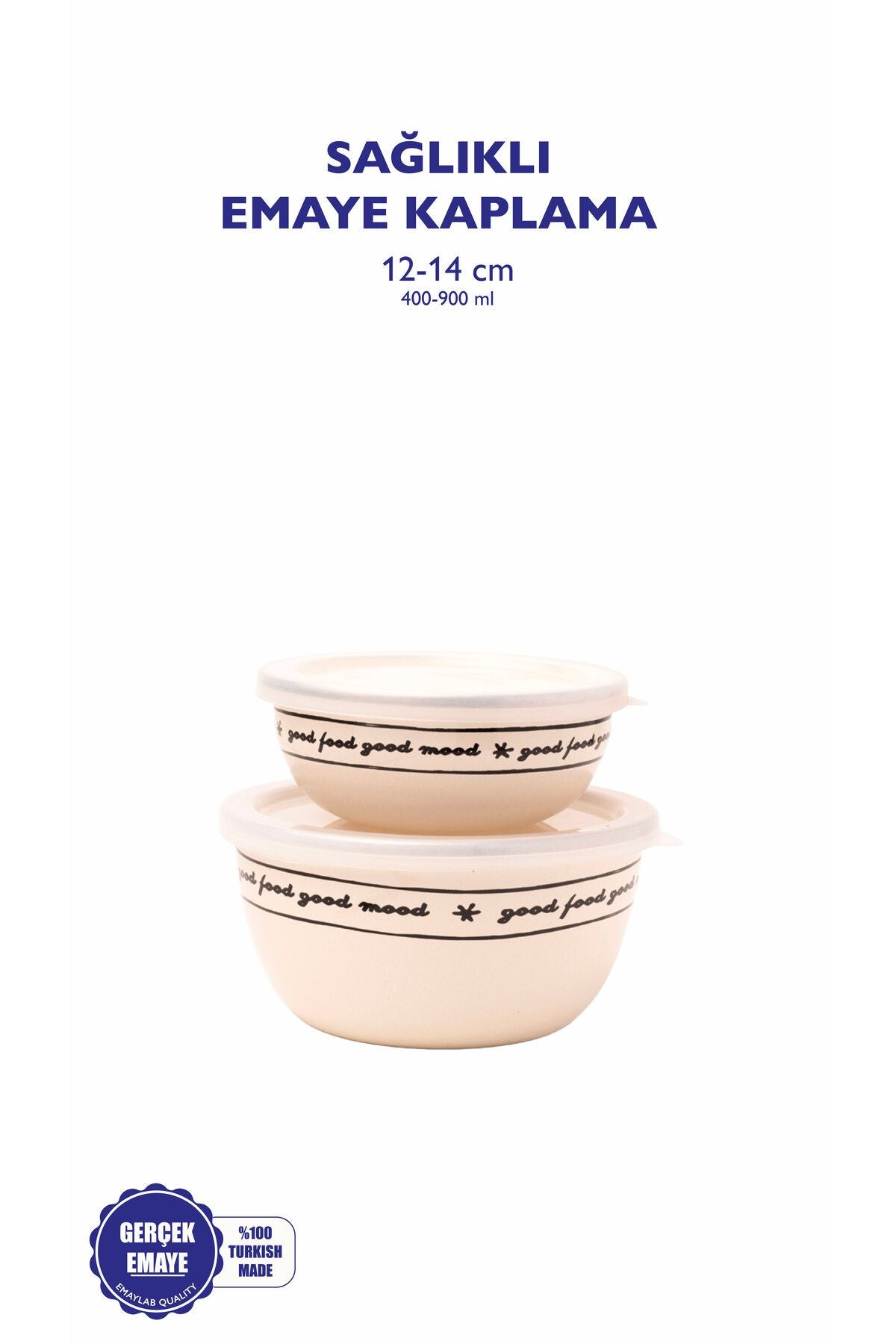 Mood 12-14 cm Kase Seti (Ocaklarda Kullanılabilir/Yemek Taşımak İçin Uygun)