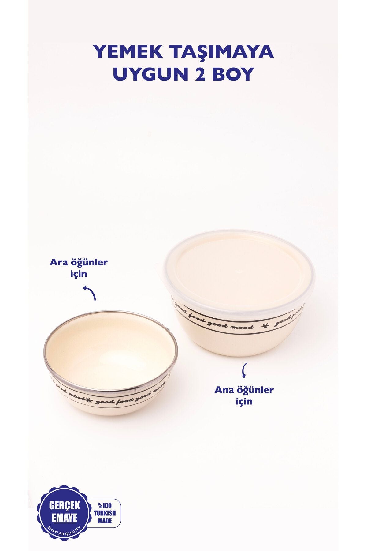 Mood 12-14 cm Kase Seti (Ocaklarda Kullanılabilir/Yemek Taşımak İçin Uygun)