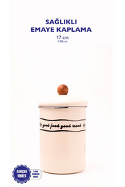 Mood Çay Kavanozu/ Çok Amaçlı Dev Boy Kavanoz (17CM)