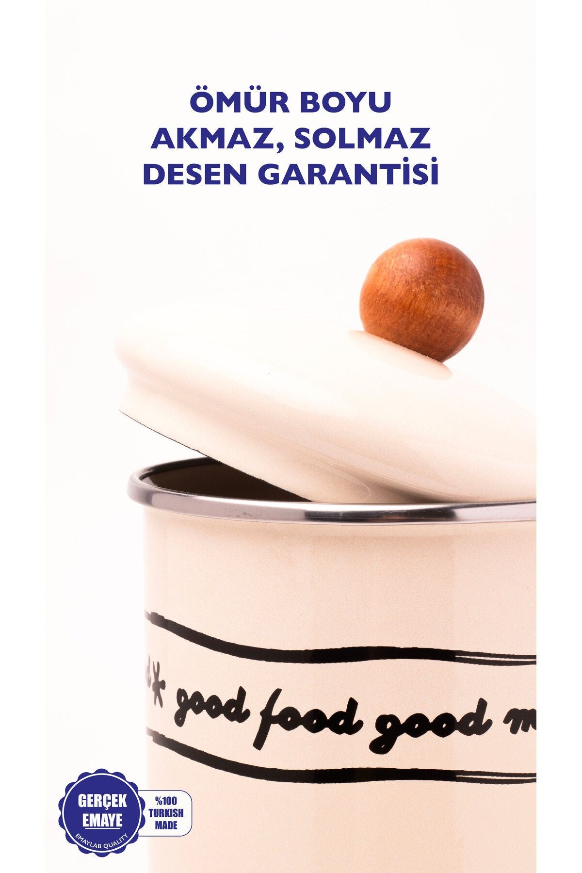 Mood Çay Kavanozu/ Çok Amaçlı Dev Boy Kavanoz (17CM)