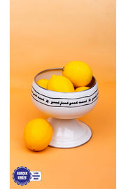 Mood Emaye Meyvelik / Ayaklı Kase 14cm (ORTA BOY)