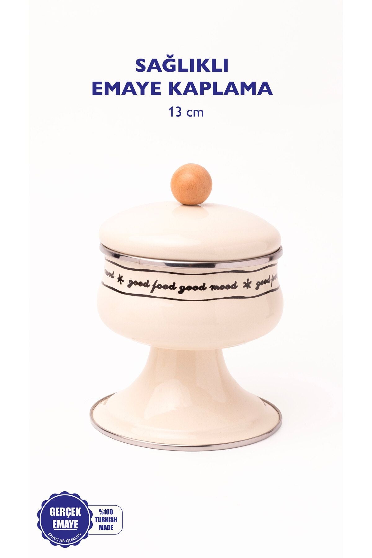 Mood Emaye Orta Boy Şekerlik