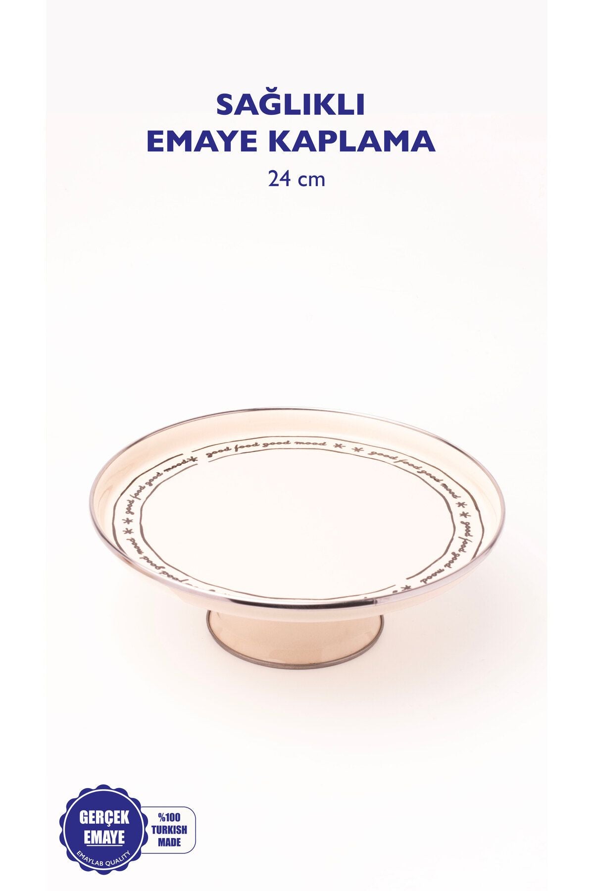 Mood Emaye Pasta/Kek Sunum Standı (24 cm)