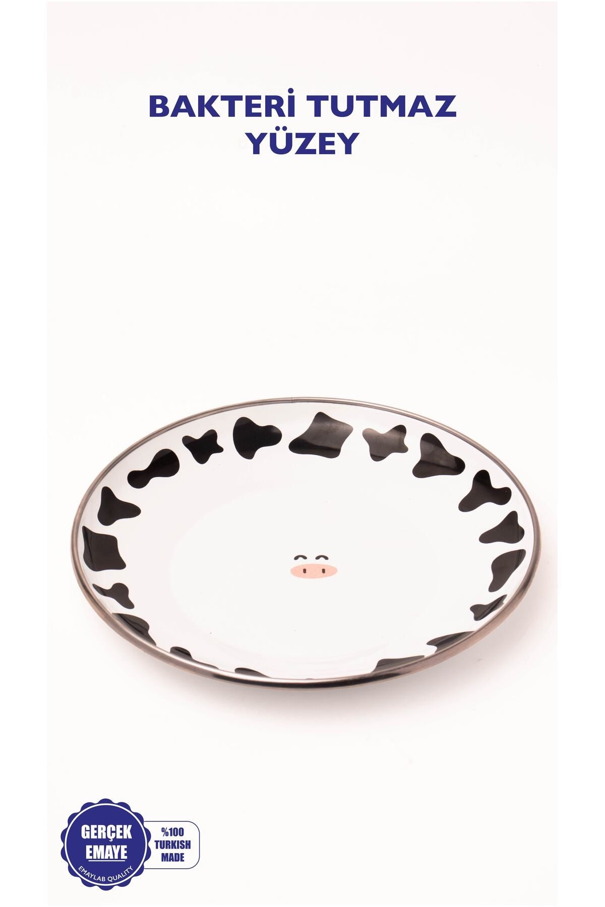 Mötilda Emaye Pasta/sunum Tabağı 21cm