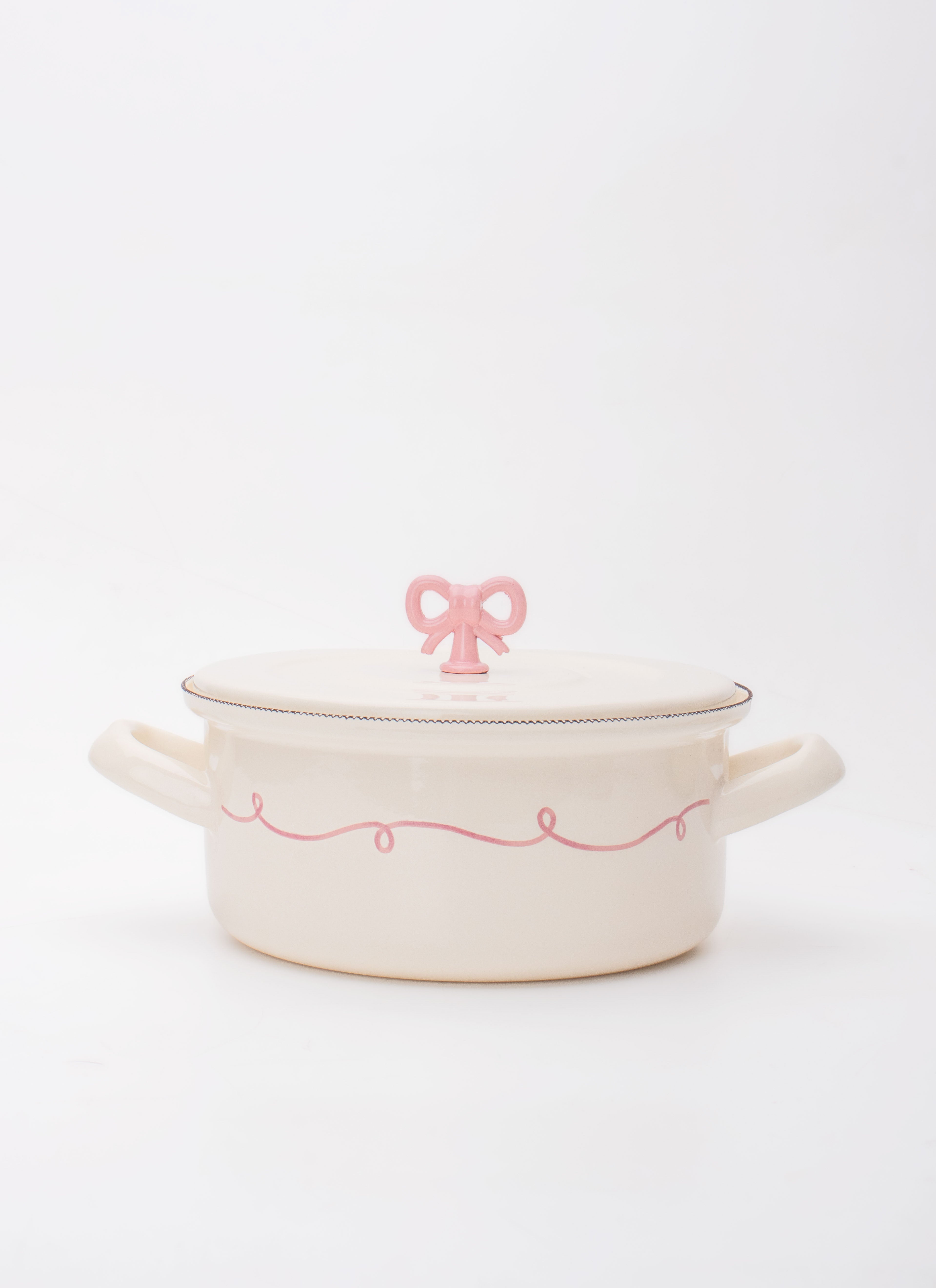 Rebel Bow Emaye 18cm Kısa Tencere