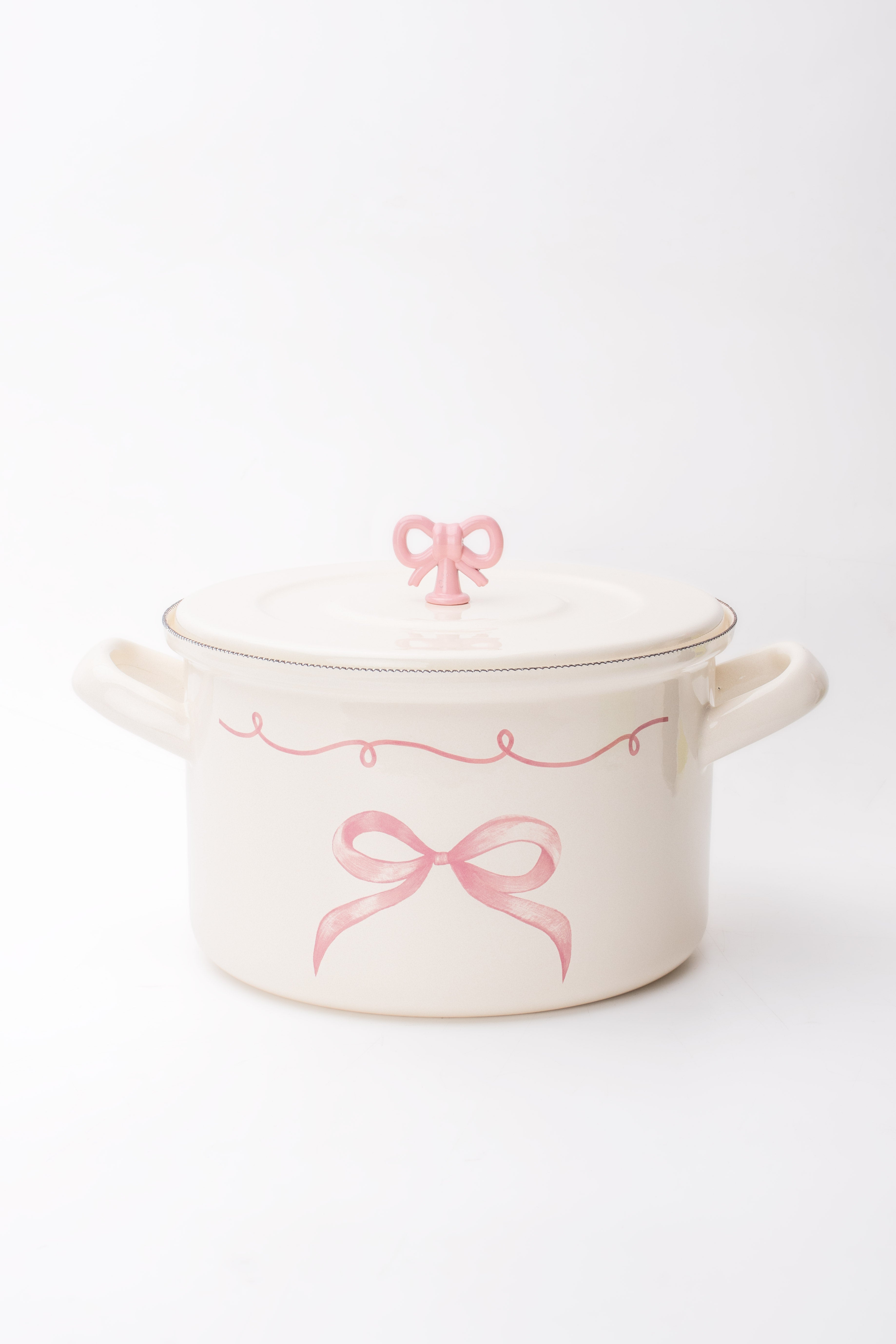 Rebel Bow Emaye Tencere 20cm
