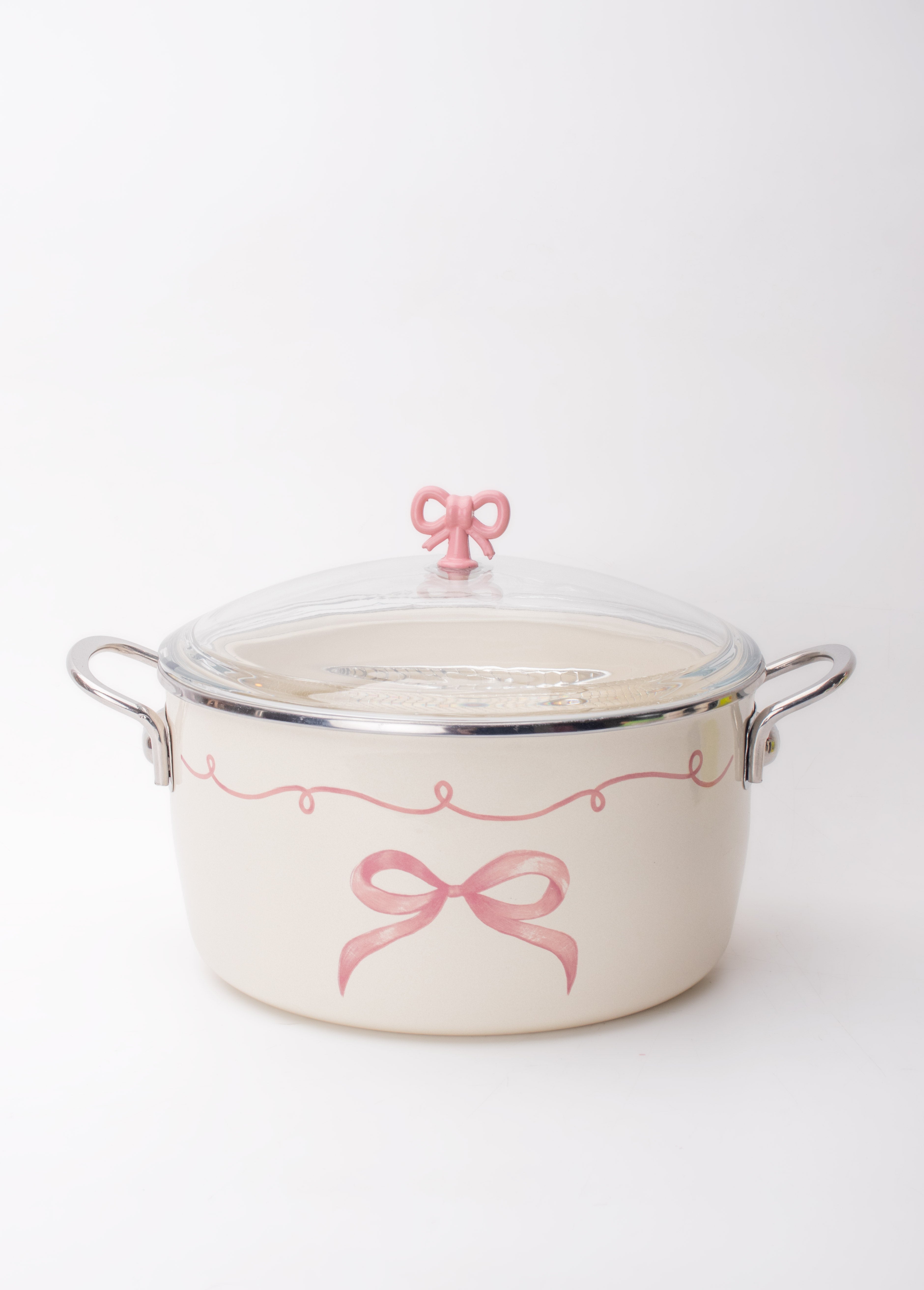 Rebel Bow Emaye Kızartma Tenceresi 22cm