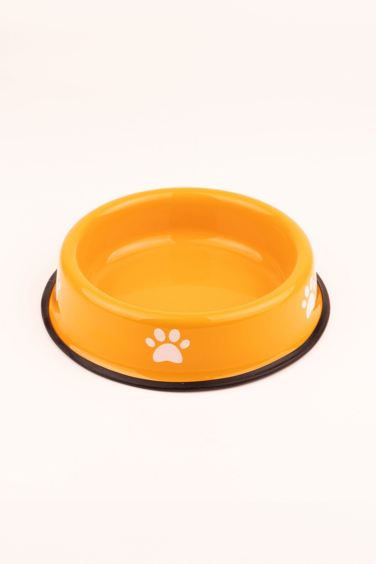 Emaye Kedi Köpek Mama ve Su Kabı Pati Desen