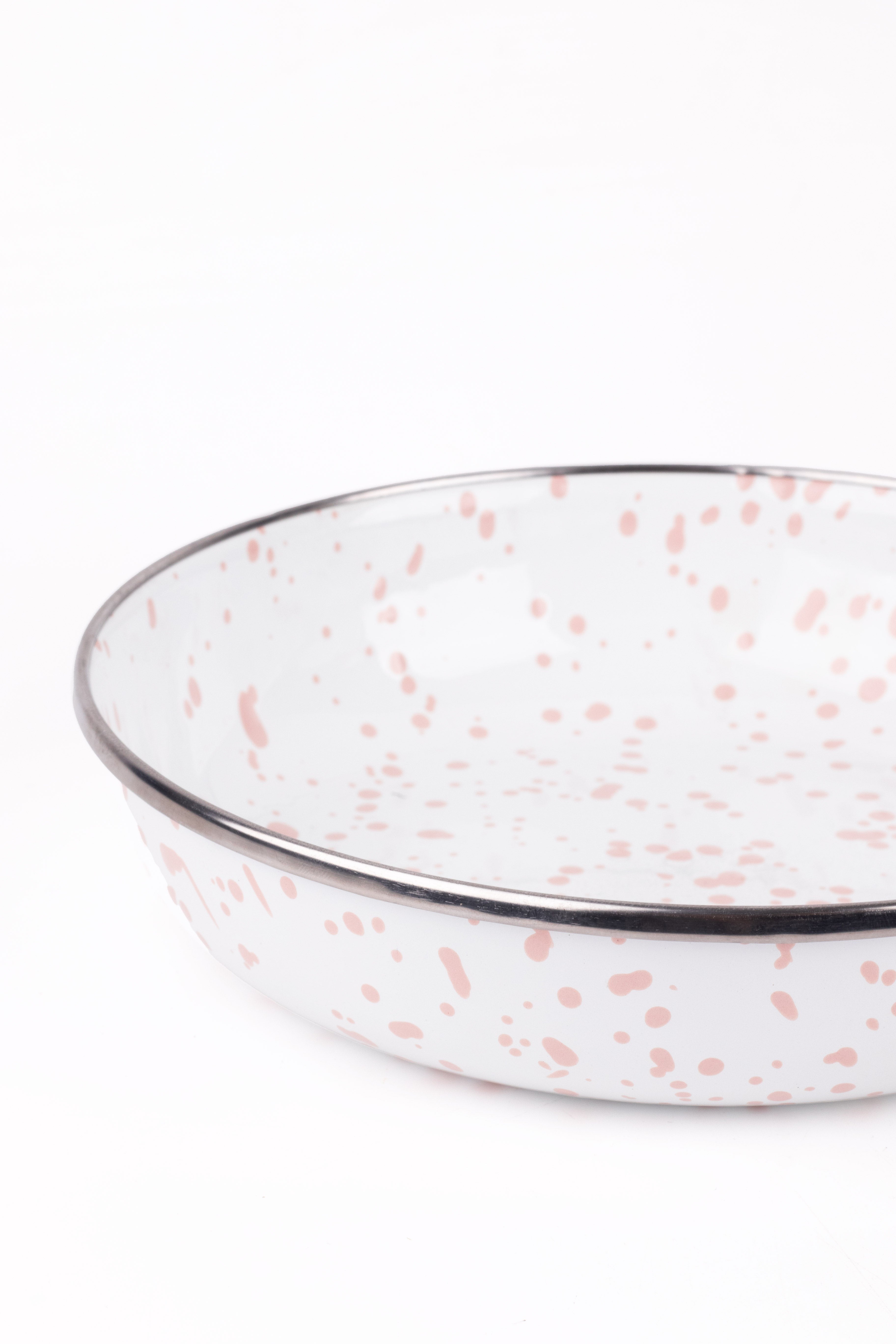 EMAYlab Speckles Bowl Tabağı - Bowl Kase - Salata Kasesi - Sunum Kasesi 21cm