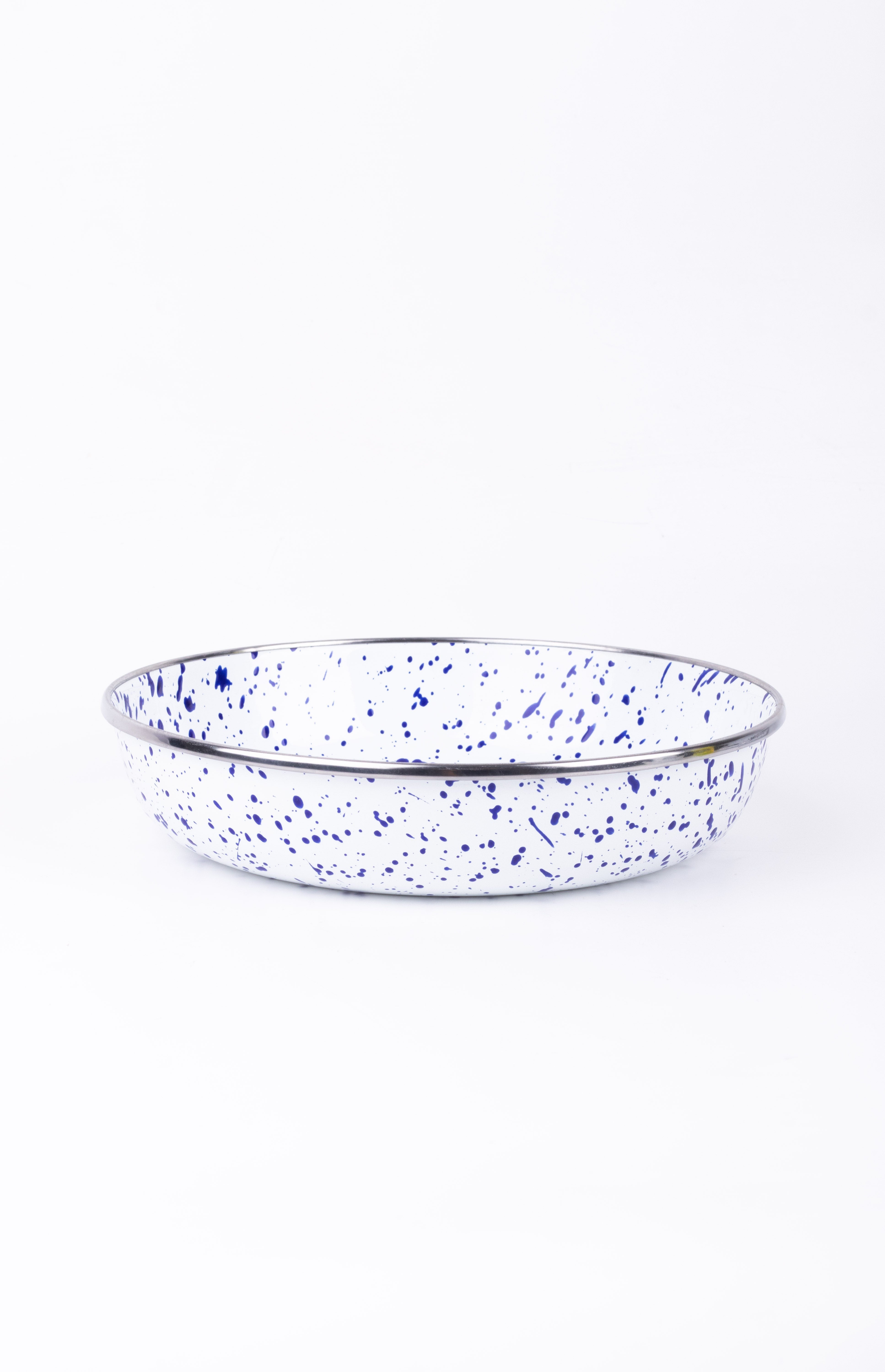 EMAYlab Speckles Bowl Tabağı - Bowl Kase - Salata Kasesi - Sunum Kasesi 21cm