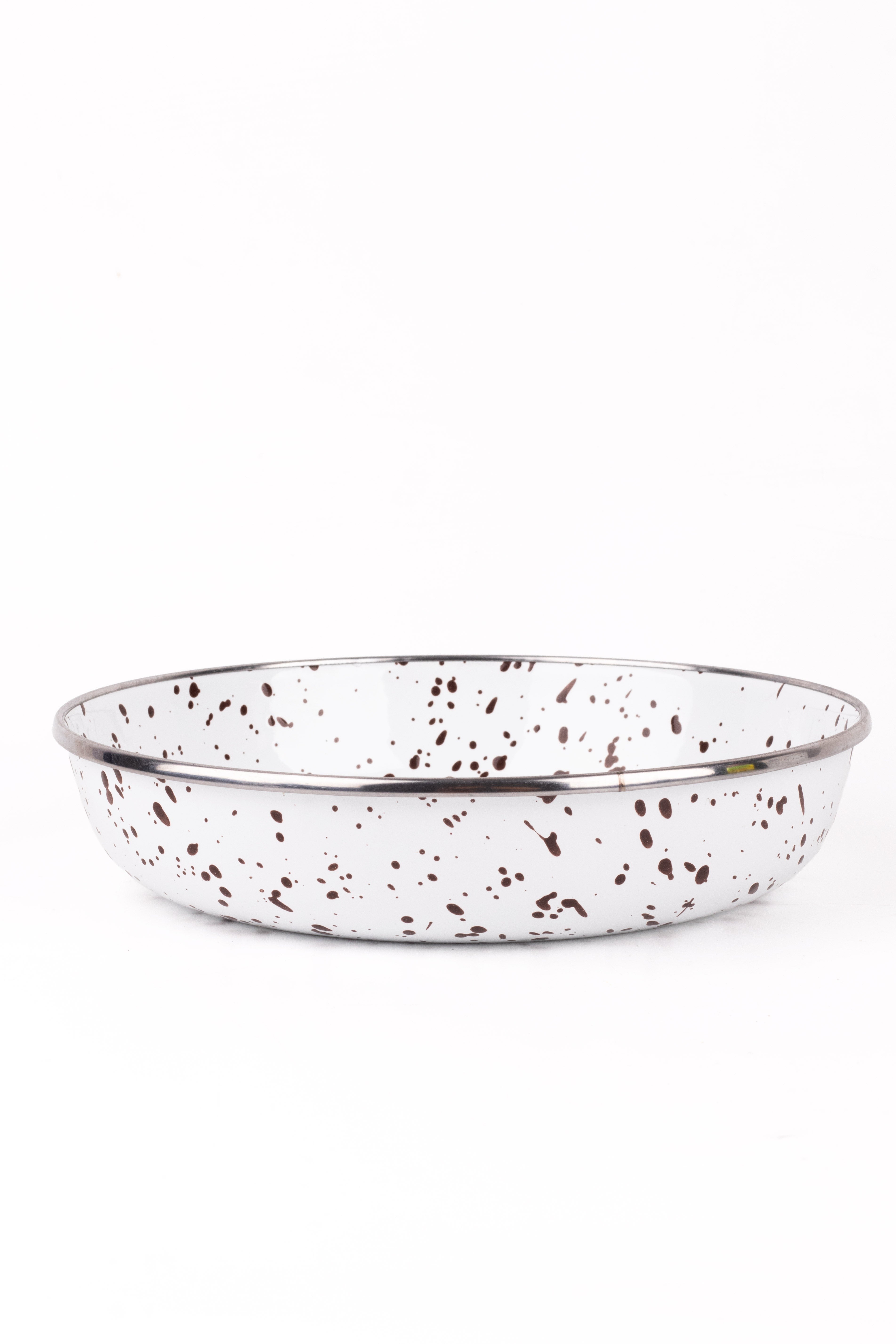 EMAYlab Speckles Bowl Tabağı - Bowl Kase - Salata Kasesi - Sunum Kasesi 21cm