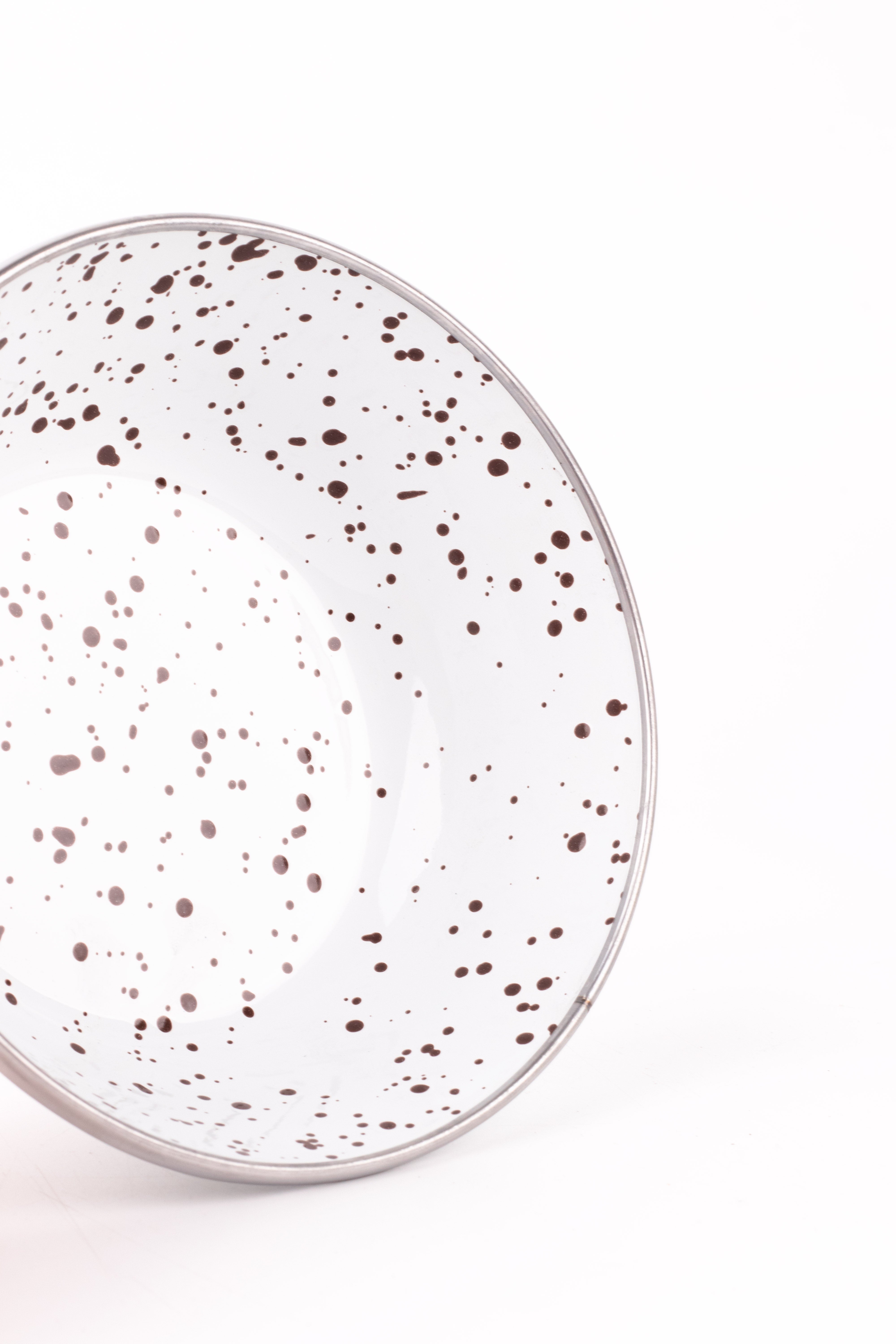 EMAYlab Speckles -Çorba Kasesi Çukur Tabak 15cm