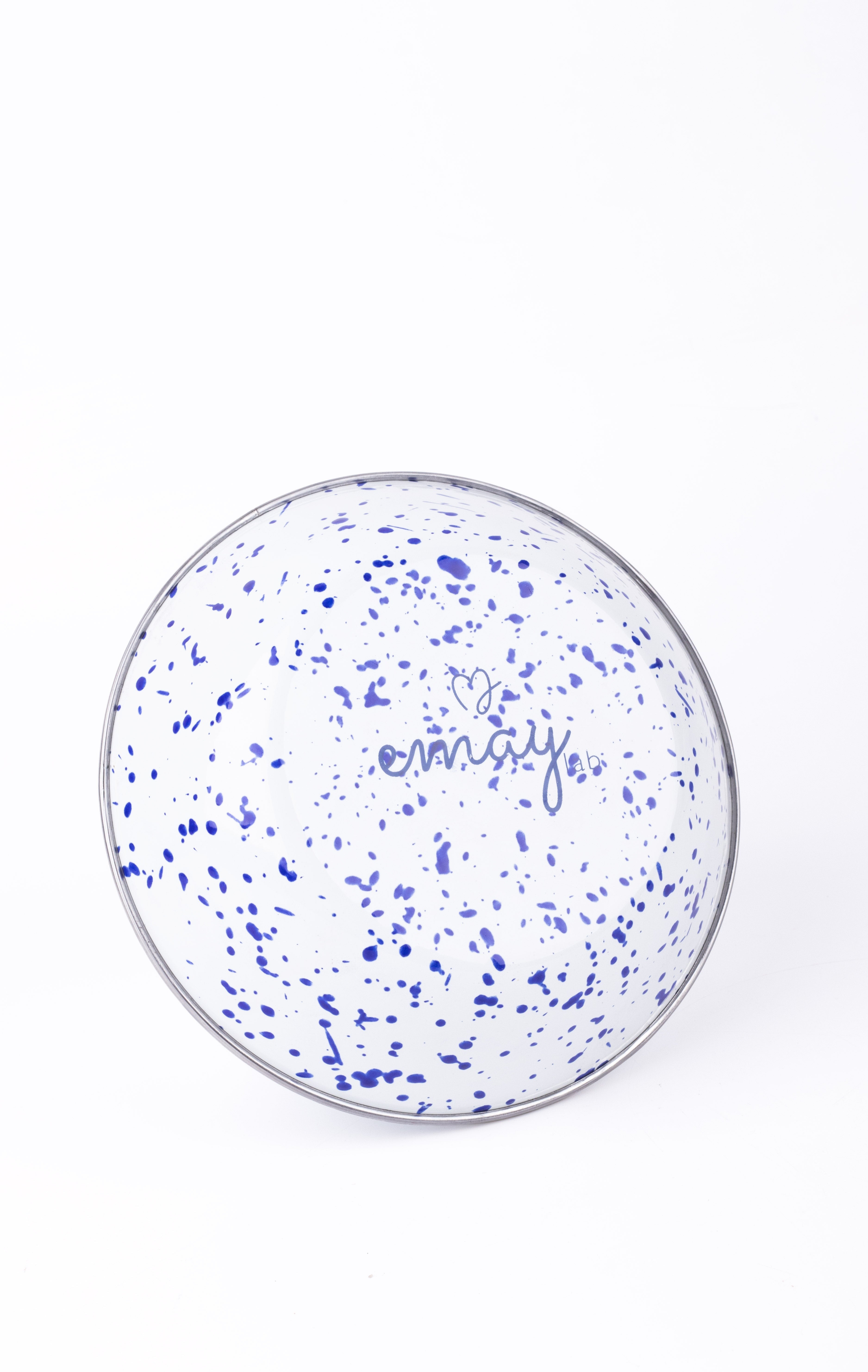 EMAYlab Speckles -Çorba Kasesi Çukur Tabak 15cm