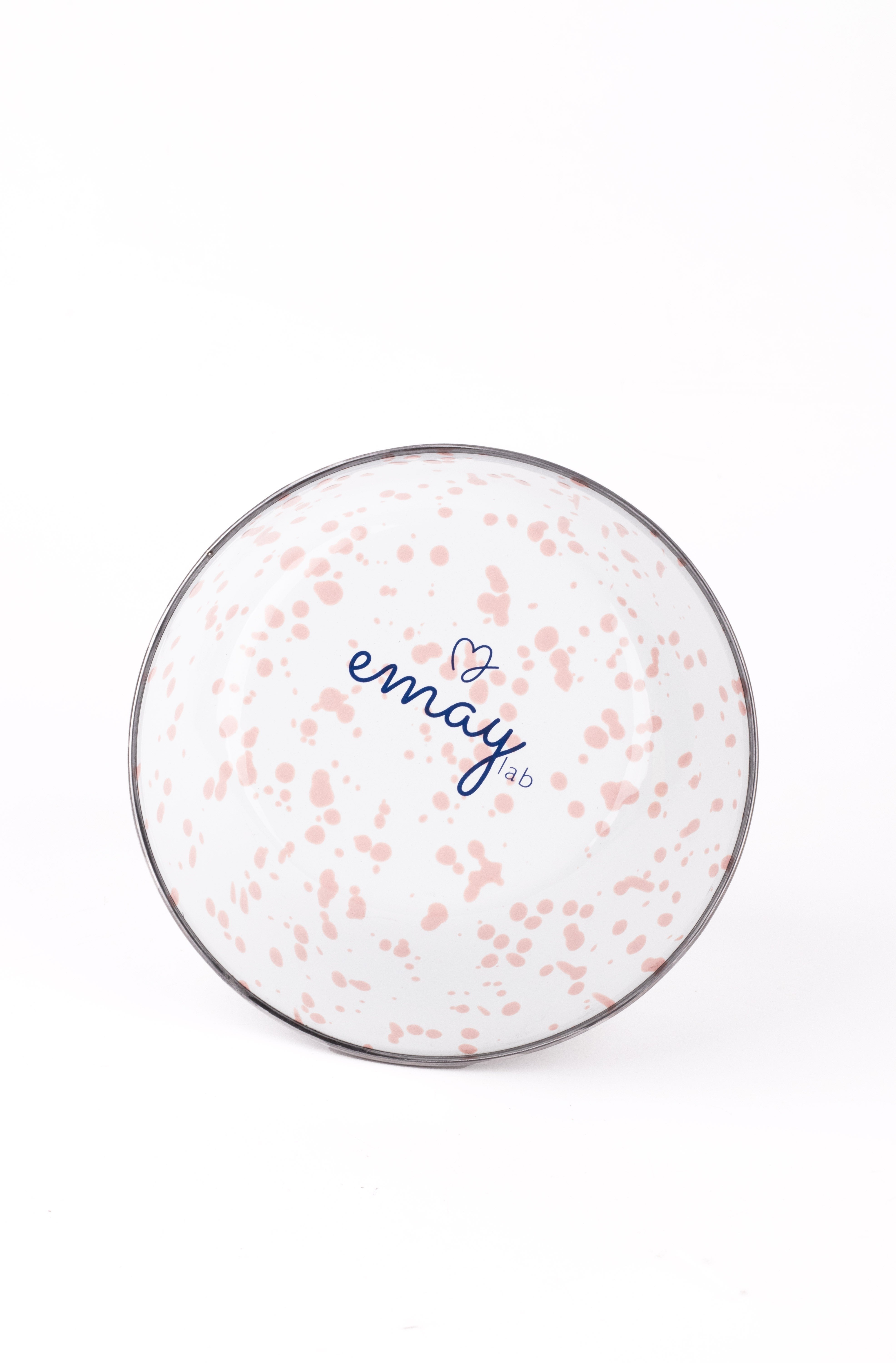 EMAYlab Speckles -Çorba Kasesi Çukur Tabak 15cm