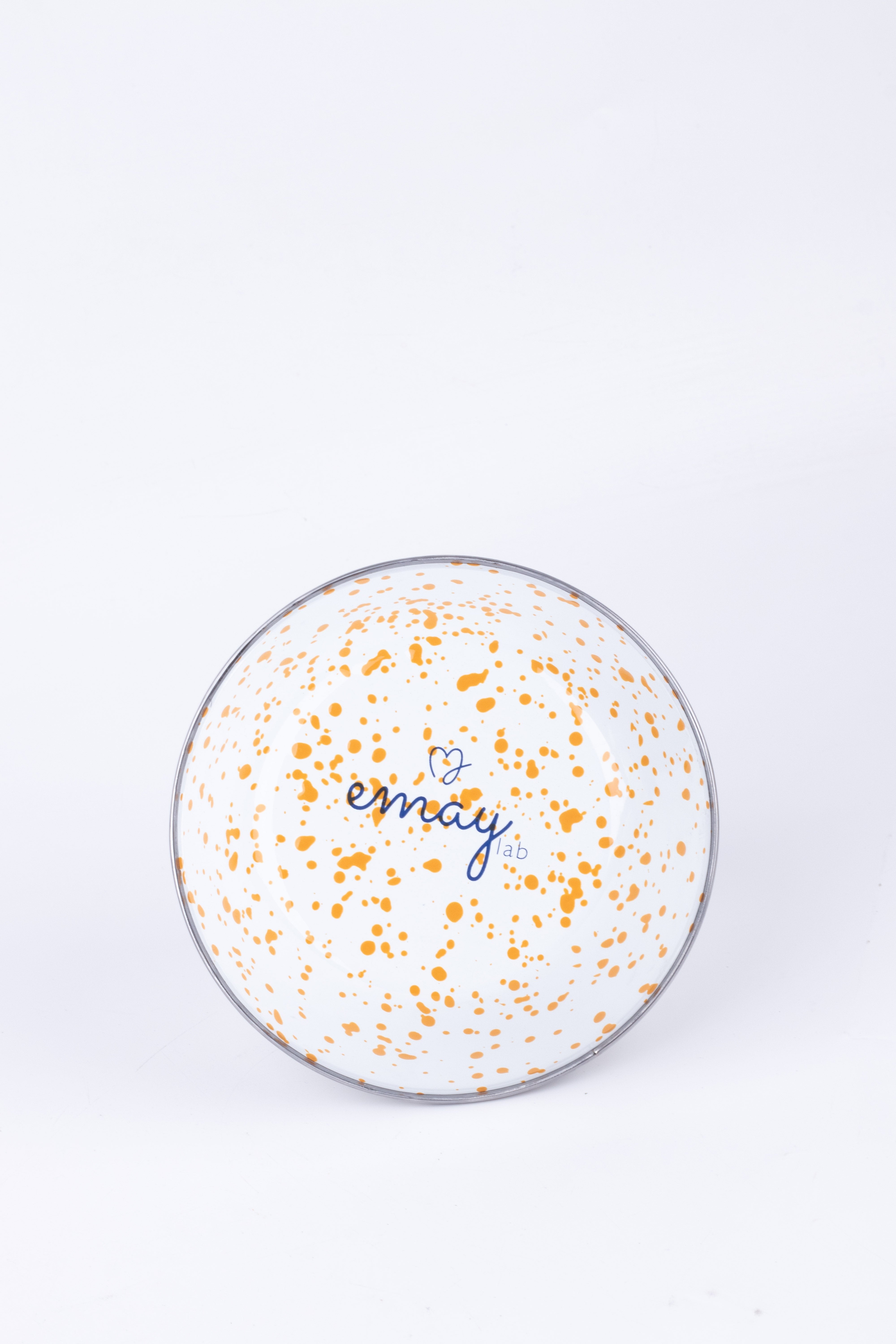EMAYlab Speckles -Çorba Kasesi Çukur Tabak 15cm
