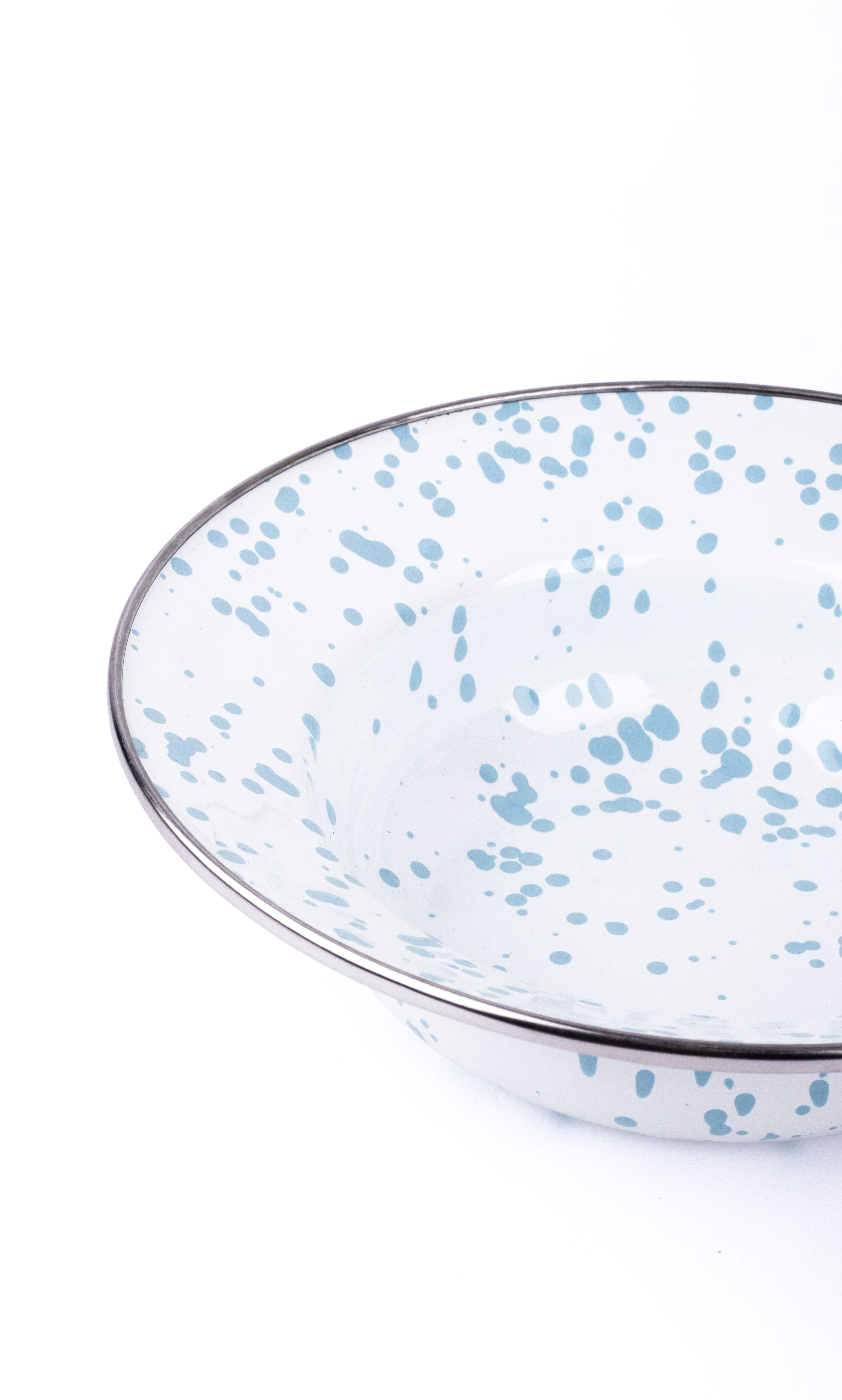 EMAYlab Speckles Çukur Makarna ve Salata Tabağı 24cm