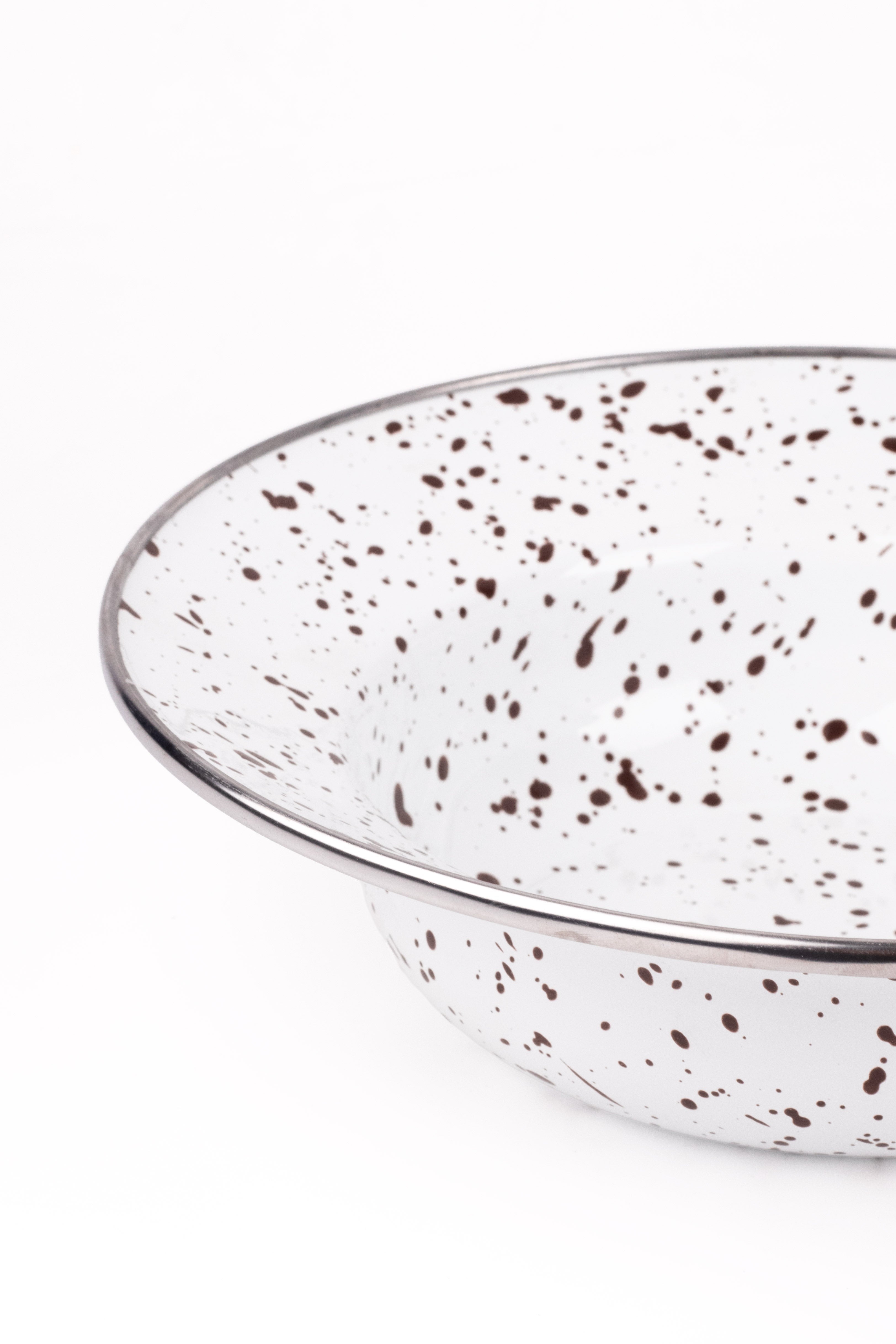 EMAYlab Speckles Çukur Makarna ve Salata Tabağı 24cm