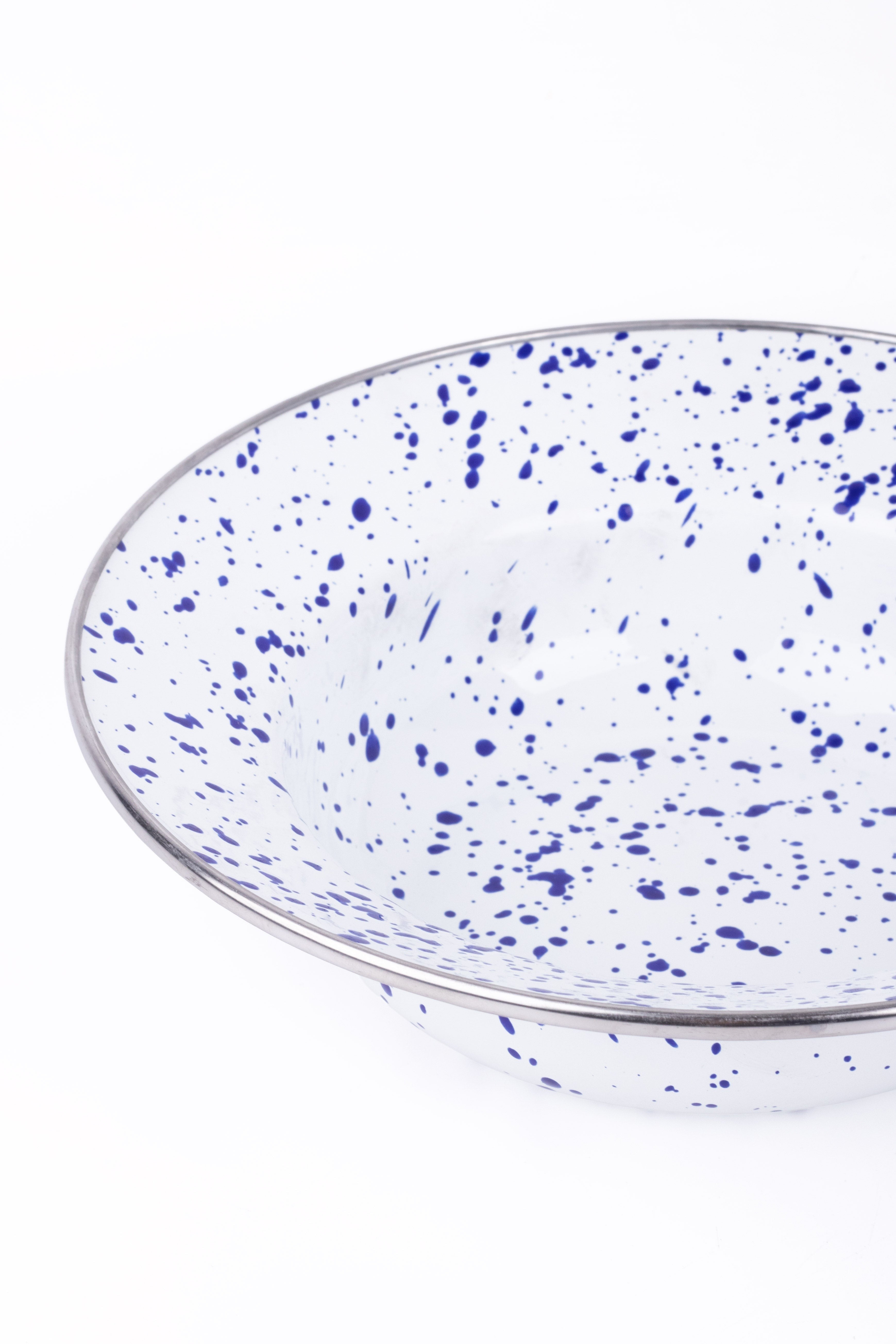 EMAYlab Speckles Çukur Makarna ve Salata Tabağı 24cm