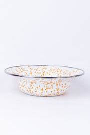EMAYlab Speckles Çukur Makarna ve Salata Tabağı 24cm