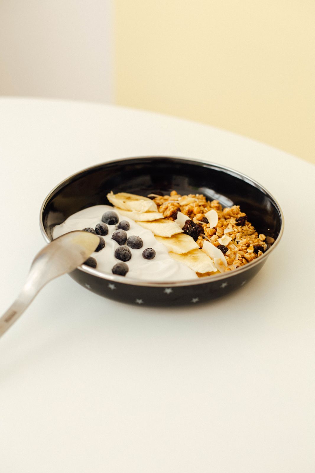 Star Emaye Bowl Tabağı - Bowl Kase - Salata Kasesi - Sunum Kasesi 21cm