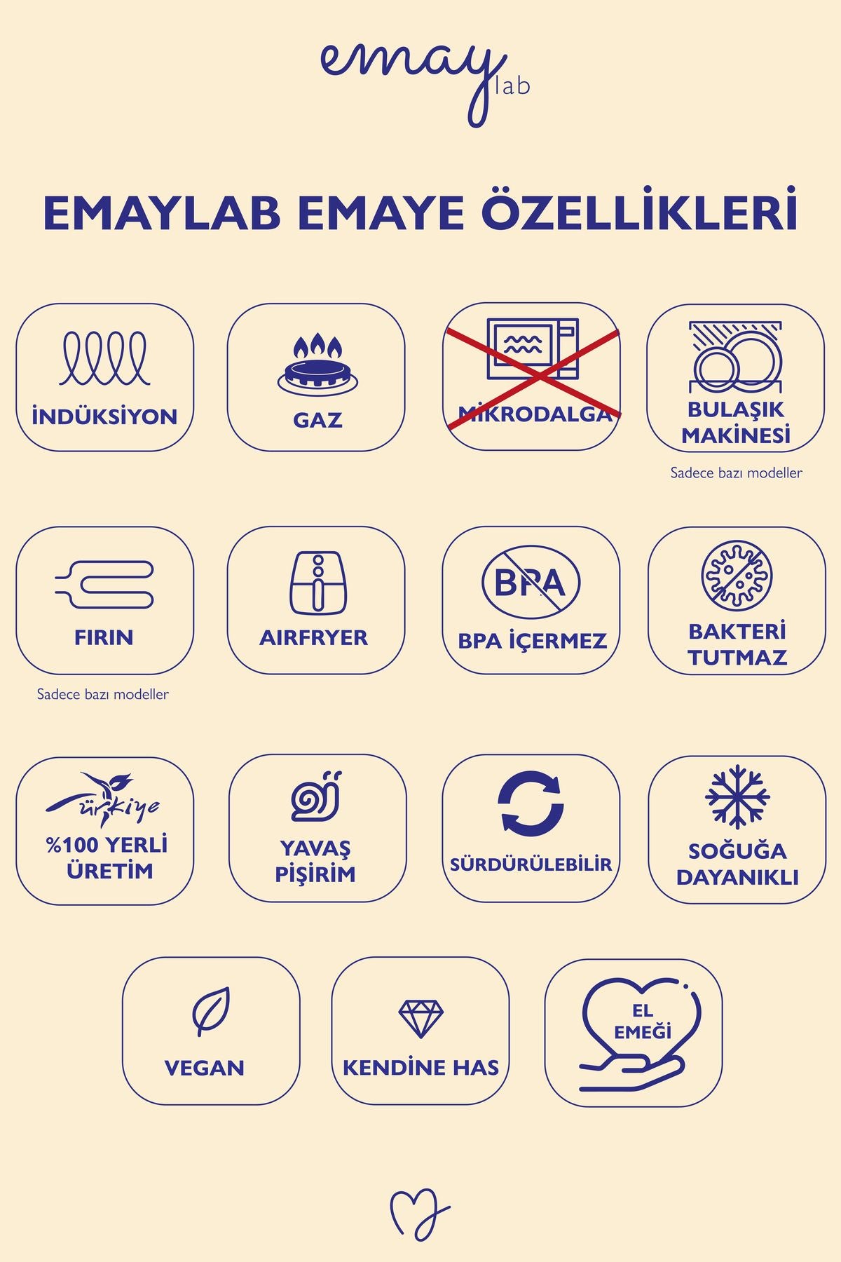 Star Emaye Yıldız Desenli Çaydanlık