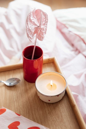 Vanilya Dream, Emaye Kapta Soy Wax Mum (Vanilya Kokulu-150 ml)